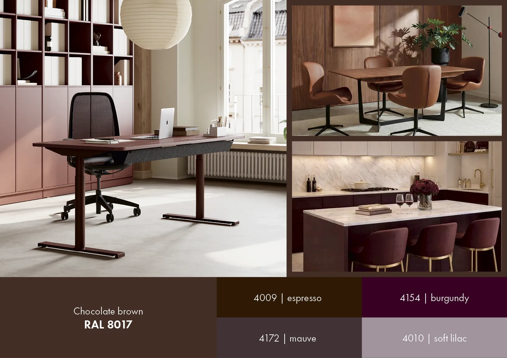 Vario Chocolate brown Moodboard