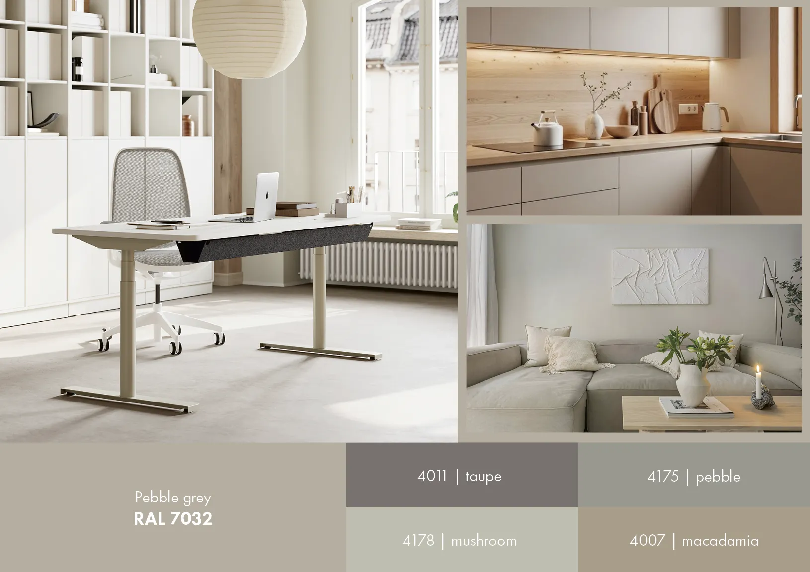 Vario Pebble grey Moodboard
